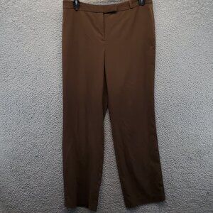Charter Club Slim It Up Dress Pants Slacks Browns Size 12 Business